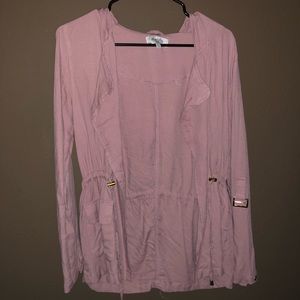 Pink jacket - Charlotte Russe
